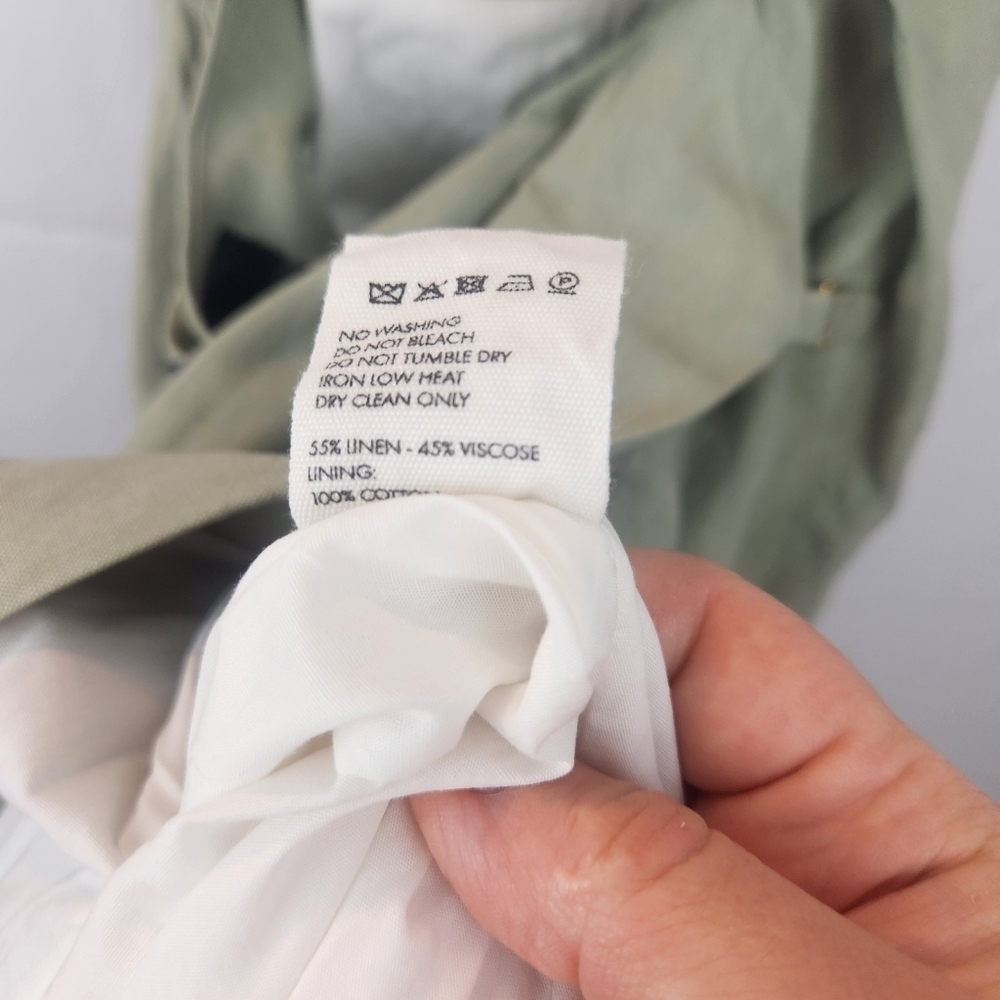 JACQUEMUS Khaki 'La Robe Saudade' Minidress size XXS (32) BNWT with defect - Picture 13 of 13
